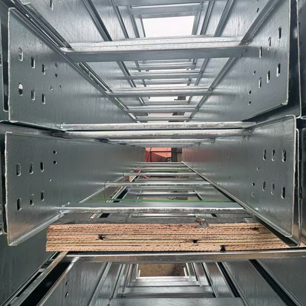 Multichannel Ladder Type Cable Tray Sizes Galvanized Wire Diameter 3mm 6mm