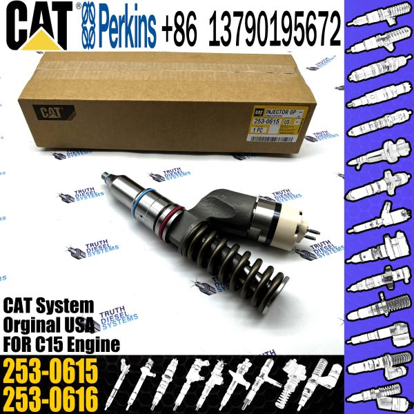 Diesel Engine Parts C15 C18 C27 C32 Fuel Injector 253-0615 2530615 10r-3264 For Cat Excavator