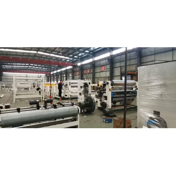 5 Ply / Double Wall 220v Corrugated Cardboard Production Line