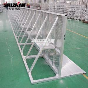 China 2.5x1.2m Concert Crowd Control Barriers Aluminum Barricade factory