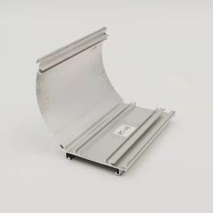 China Anodized 6063 Aluminium Curtain Track Profiles Rod Spring Tube Bottom factory