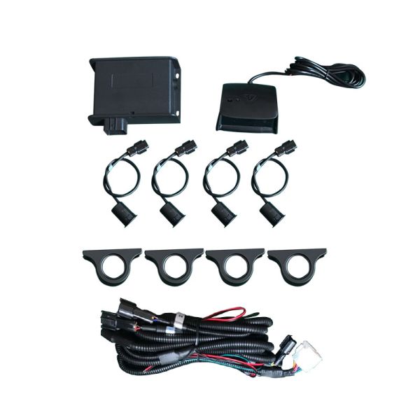 China 58kHZ Truck Parking Sensors IP40 Car Reverse Backup Radar System With Power-Line Technology factory
