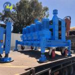 Large Diameter Spiral Silo Forming Machine , Silo Making Machine 3-5m/Min