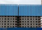 Blue Steel Plated Construction Perimeter Safety Screens ISO9001