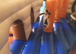 Attractive Pirate Ship Slide Inflatable , Kindergarten Baby Games Blow Up Pirate