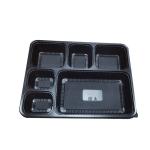Custom 5 compartment 6 Compartment recyclable Bento Food Containers Take Away