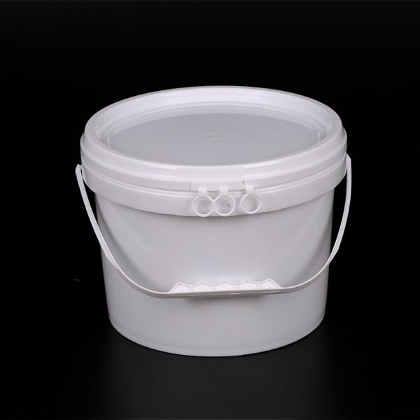 Food Grade PP Material 6L Round Plastic Container for Packaging of Water Liquid