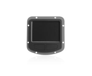 China IP65 Compact Industrial Touchpad Panel Mount  Ultra Thin With Mouse Buttons Black factory
