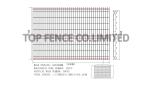 3D wire mesh fence panels