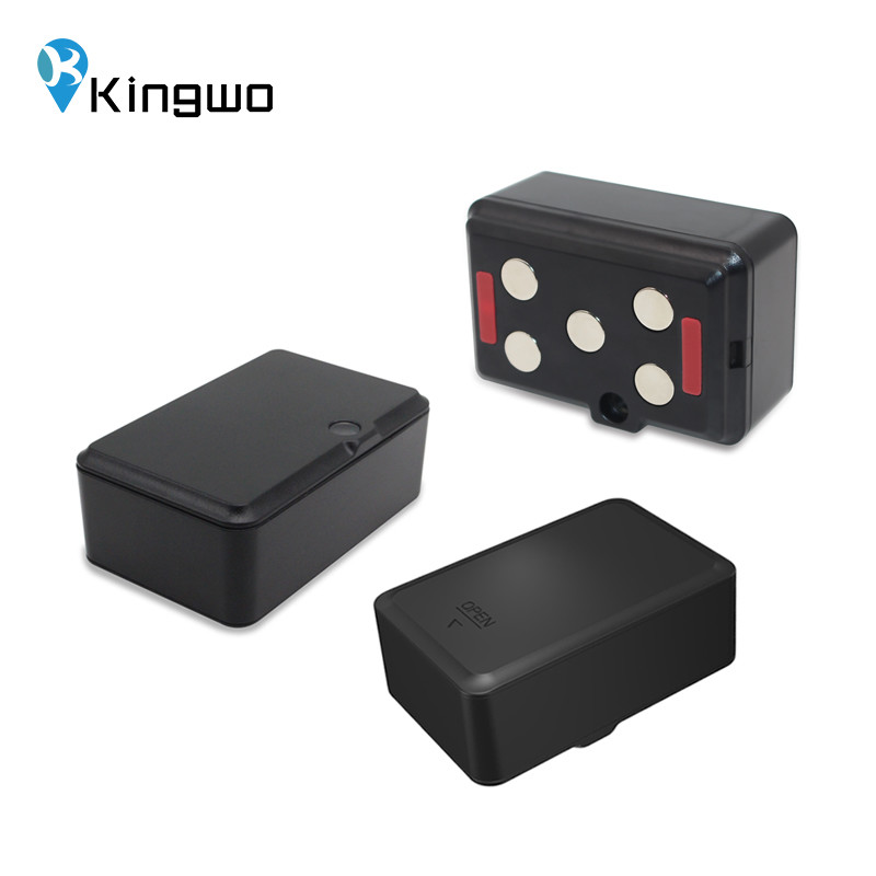 black High Accuracy Asset GPS Trolley Tracker Disposable Big Battery 8100mAh