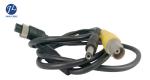 4 Pin Rear View Camera To RCA Adapter Cable For Vehicle Backup Camera Monitor
