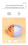 Creative fish shaped baby silicone tableware, children's suction cups, tableware
