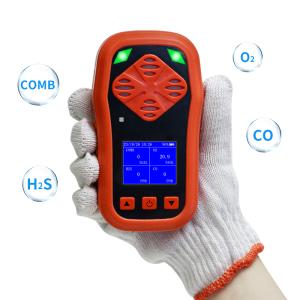 China Yaoan Portable Industrial CDX4 Multigas Detector CO2 H3S O2 NH3 Gas Analyzers for Accurate Gas Monitoring on sale