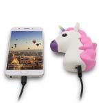 Cartoon 5V1A 2600mAh Unicorn Charging Power Bank MSDS