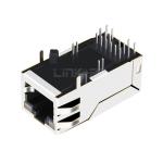 LPJK9495A4NL 10G Base-T RJ45 Magnetics Female Connector For PoE++ With TVS