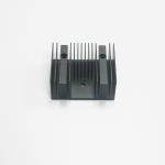 Anodizing Black Aluminium Heat Sink Extrusion For LED Lights
