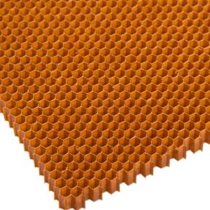 China 600x1220mm Aramid Honeycomb Core , Nomex Honeycomb Core For Radar Radome factory