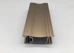 Milling / Bending Anodized Extruded Aluminum Anti Corrosion For Heat Sinks