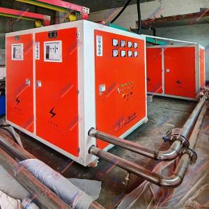 China Safety Metal Melting Furnace Power Factor / Efficiency Iron 530 Melt Consumption factory