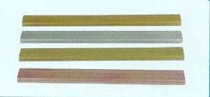 China Coffin Golden Edge Plastic Decoration Casket Accessories With Long Or Short Size factory