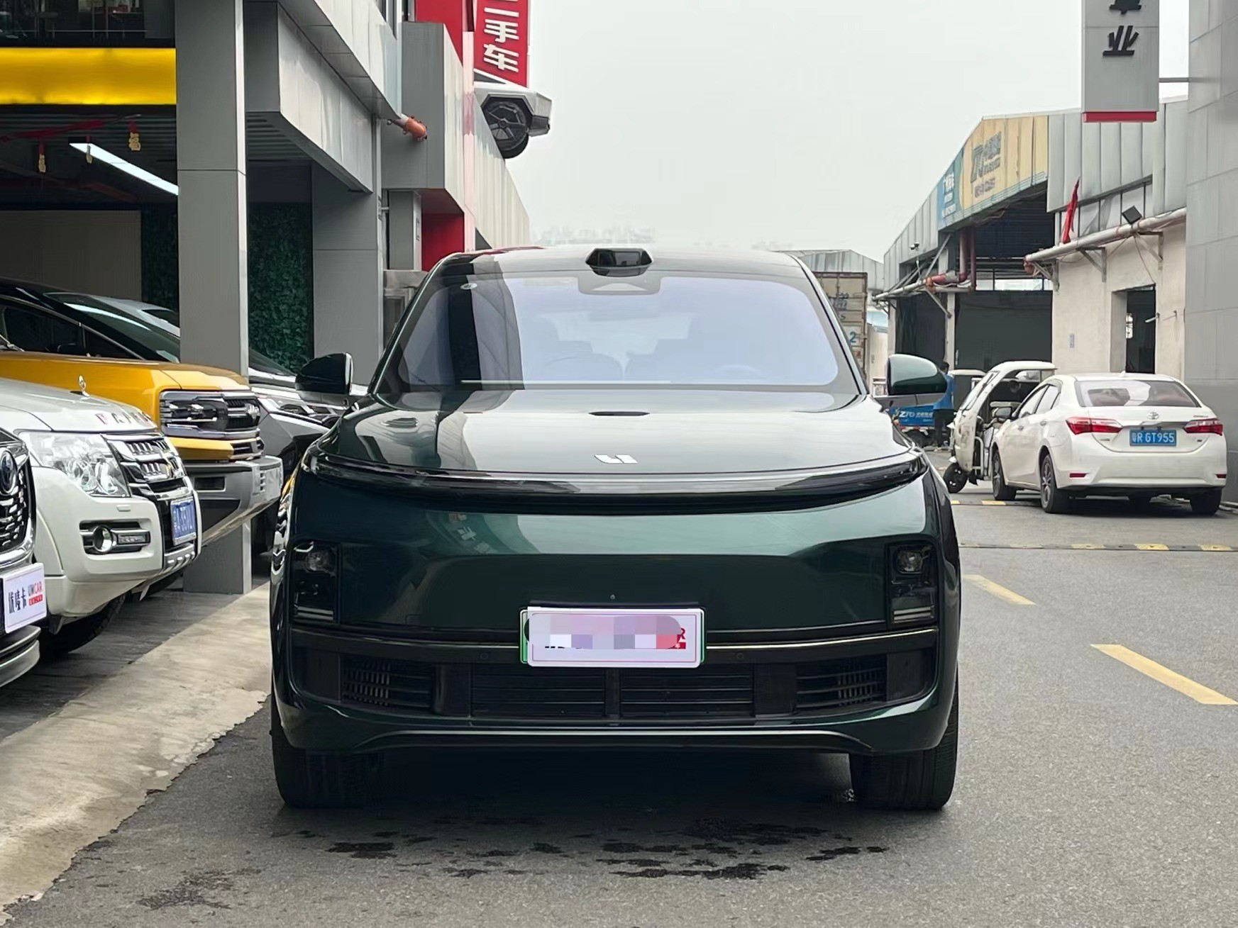 Extended-Range Electric Vehicle Li L9 2022 Max Version 21" Wheel 6 Seats SUV Affordable And Low Mileage