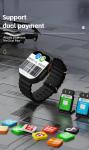 CD12 Touch Encoder Smartwatch 2.26 inch Amoled Smart Watch 180° Rotary Camera