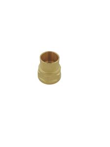 China 1/2 inch Thread Brass Pipe Fittings Brass Reducing Socket F/F factory