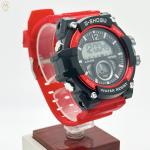 Custom Logo Digital Black Quartz Wrist Watch With Buckle Clasp 10mm Case