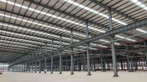 China Economical Warehouse Steel Structure High Strength Bolt Connection Normal Painting factory