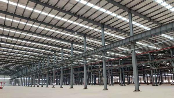 Economical Warehouse Steel Structure High Strength Bolt Connection Normal