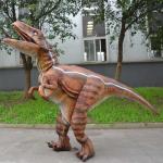 Adult Realistic Dinosaur Costume , Theme Park Lifelike Dinosaur Costume
