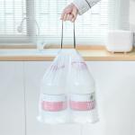 Drawstring HDPE Heavy Duty Clear Garbage Bags Unscented LDPE Blue Garbage Bag
