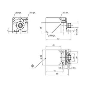 Pepperl+Fuchs NBB20-L2-E2-C-V1 Inductive Proximity Sensor 20mm Detection IP67