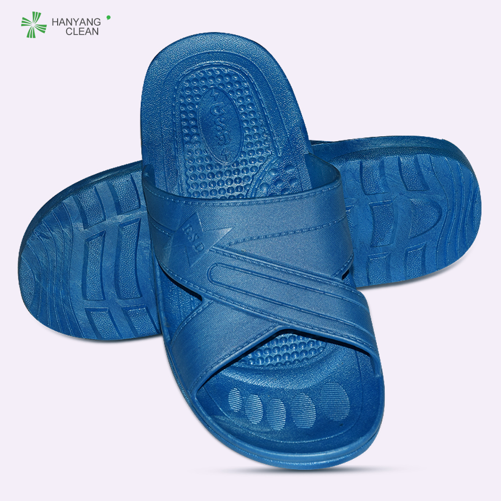 New antistatic anti slip safety sandal SPU esd slippers