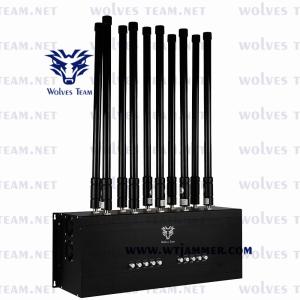 China Indoor 16 bands GSM 3G 4G 5G Cell Phone Jammer Lojack Remote Control All Celluar Phone Bands Signal Jammer factory