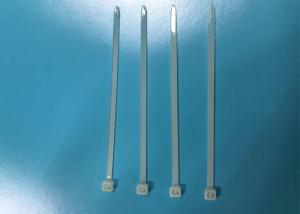 China UL Approved 4 Inch Plastic Zip Tie For Nylon PA66 Material White factory