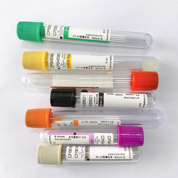 Medical Vacuum Blood Collection Tube Yellow Top BD vacuum blood colletion tube