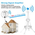 Global Digital Indoor Outdoor Hdtv Antenna 20dB 75 Ohm Impedance
