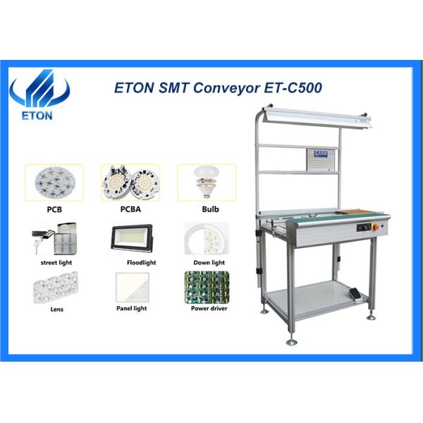 China 500*350MM SMT PCB  5MM flat belt conveyor factory