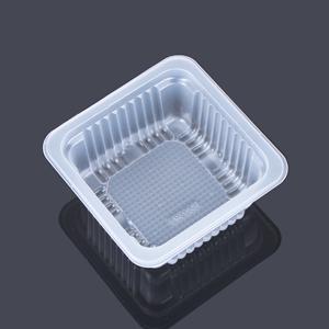 China Square Disposable 7.5*7.5*3.2cm Plastic Pastry Packaging factory