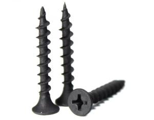 China Phosphating Drywall Screw custom Small Black Self Tapping Screws factory