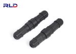 High Current Waterproof Plug Connector , 3 Pin Plastic Circular Connectors Gold