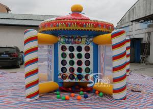 China 5 In 1 Outdoor Blow Up Kids And Adults Inflatabe Carnival Games For New Year Carnival Event factory