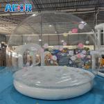 transparent inflatable bounce bubble house fun dome bubble house with balloon