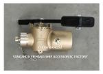Sounding Cock- Bronze Self-Closing Valve Model FH40 CB/T3778-1999 Threaded Ends