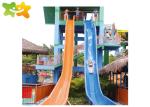 Fun Tall Cool Water Slides For Kids Irritative Water Games Combination