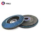 T27 T29 4.5 Inch Blue Disco Flap Zirconia Cool Grinding For Metal