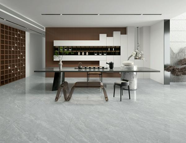 No Fade Anti-Slip Inside Floor 900x1800x9mm Porcelain Glazed Polished Tile For