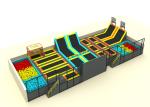 Indoor Trampoline Place / Trampoline Amusement Park CE ISO TUV SGS Certificates