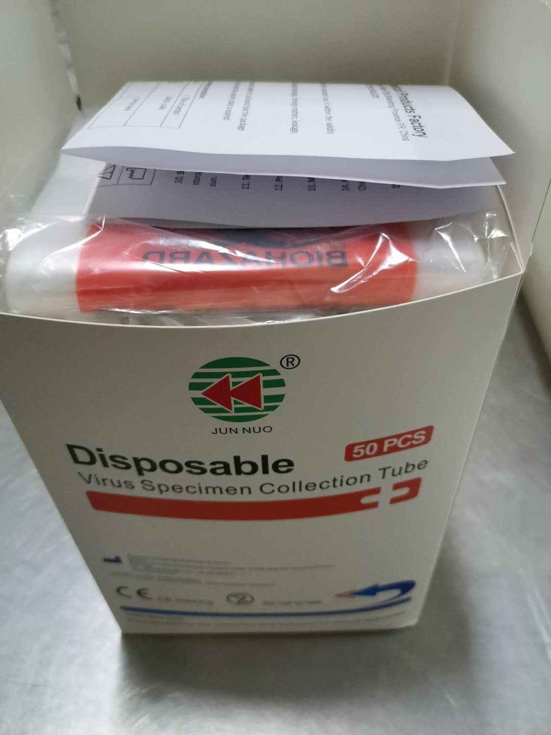 Specimen Collection PET Disposable Virus Sampling Kits